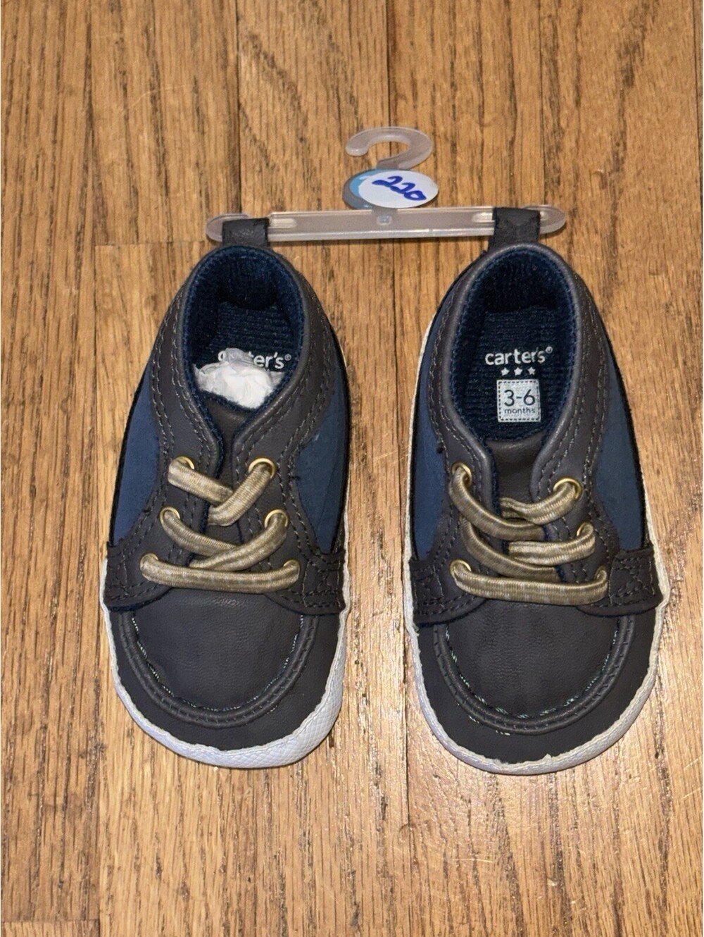 Carters boys shoes 3-6 months baby